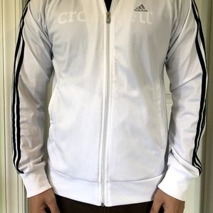 Adidas Track Suit Jacket White - M